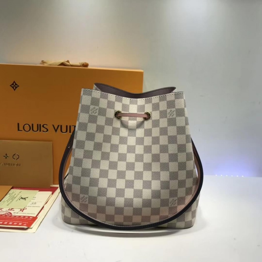Replica Louis Vuitton Damier Azur Neonoe N40513 - Image 5