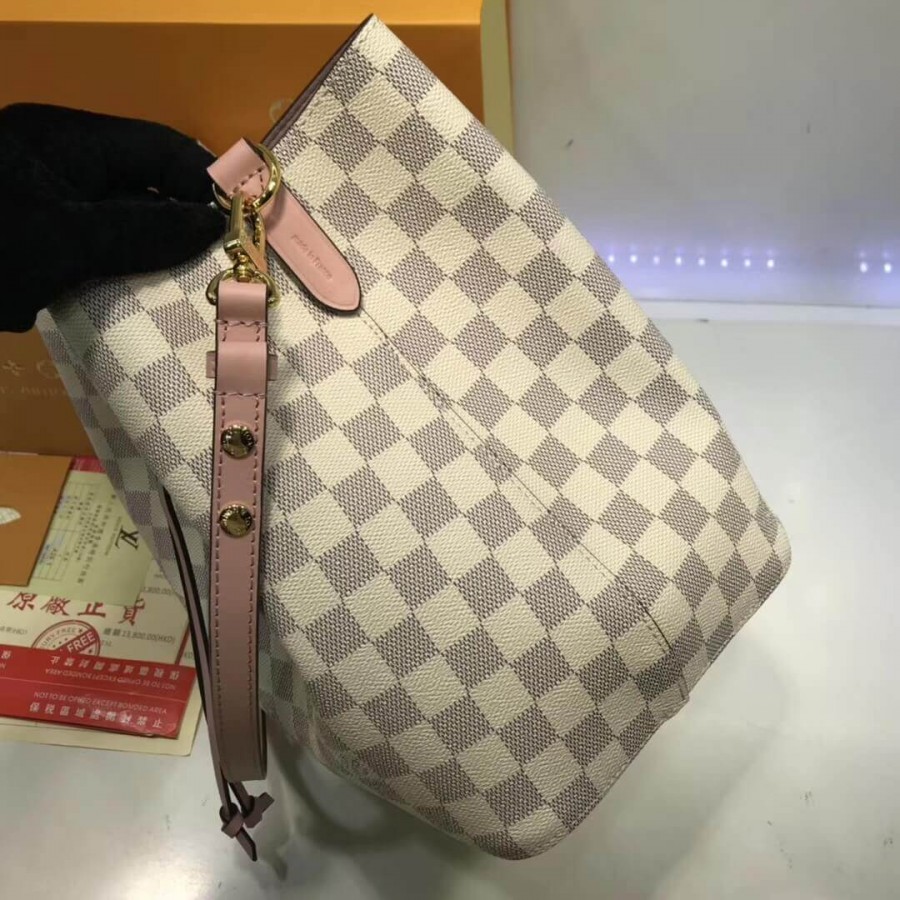 Replica Louis Vuitton Damier Azur Neonoe N40513 - Image 9