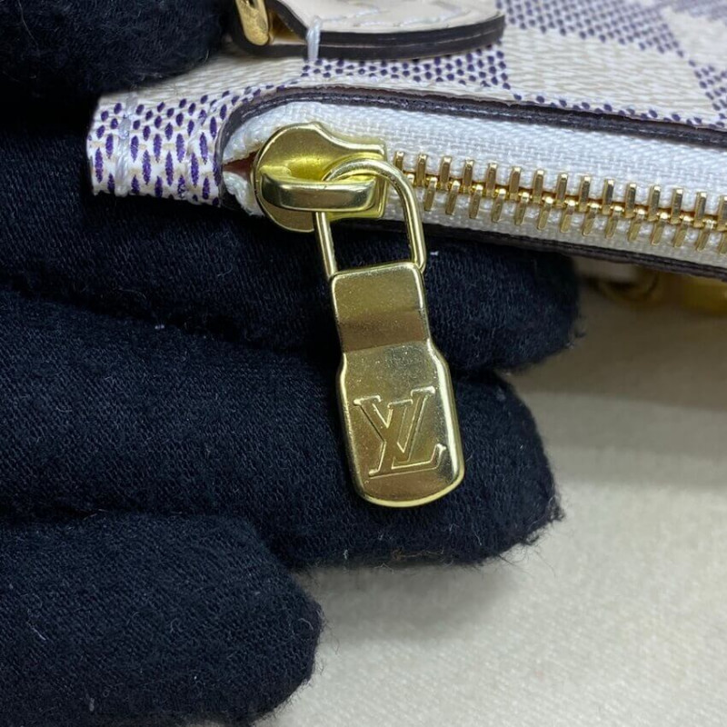 Replica Louis Vuitton Damier Azur Neverfull Mm N45295 Pink - Image 9