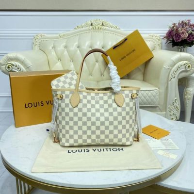 Alternative view of Replica Louis Vuitton Damier Azur Neverfull Pm N41362