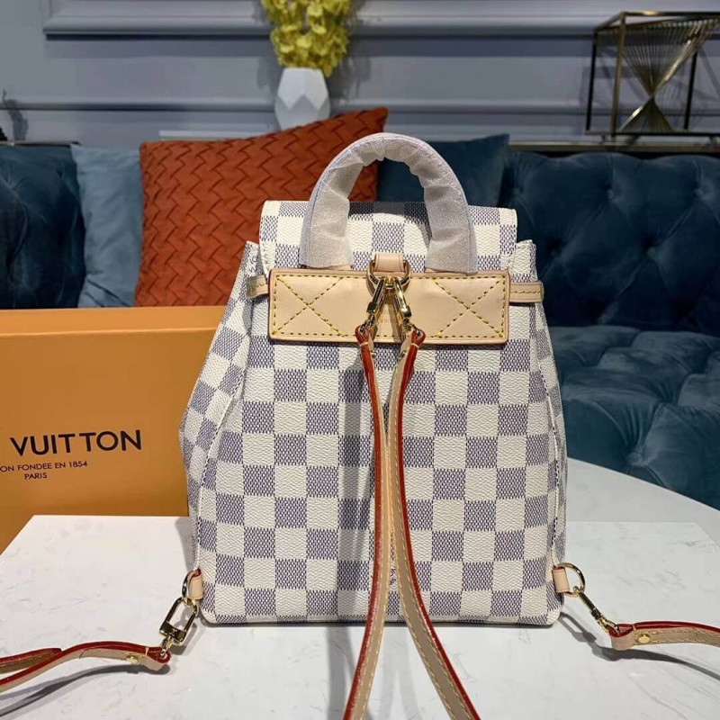 Replica Louis Vuitton Damier Azur Sperone Bb N44026 - Image 5