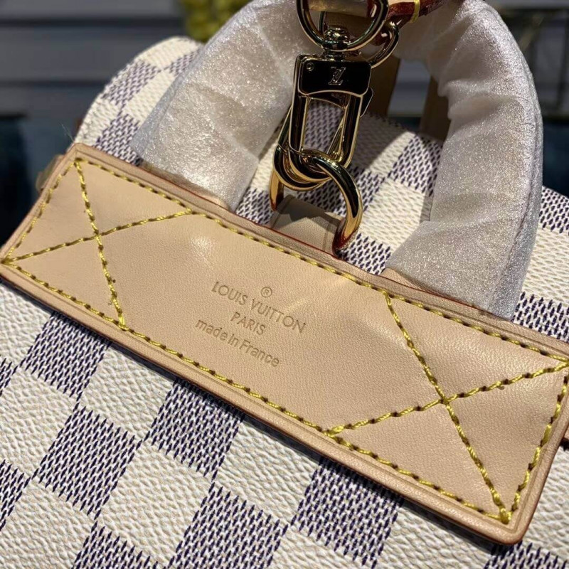 Replica Louis Vuitton Damier Azur Sperone Bb N44026 - Image 9