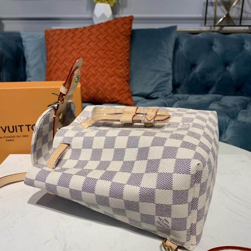 Replica Louis Vuitton Damier Azur Sperone Bb N44026 - Image 10