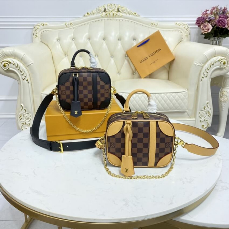 Replica Louis Vuitton Damier Azur Valisette Souple Bb N50065 - Image 17