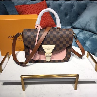Alternative view of Replica Louis Vuitton Damier Ebene Beaumarchais N40146 N40147 N40148