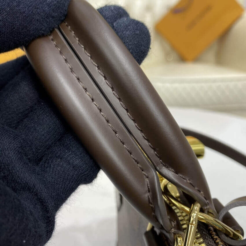 Replica Louis Vuitton Damier Ebene Canvas Alma Bb N41221 - Image 11