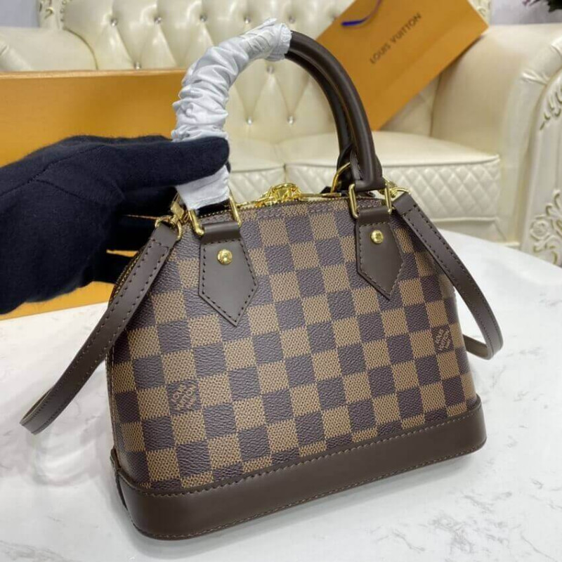 Replica Louis Vuitton Damier Ebene Canvas Alma Bb N41221 - Image 8