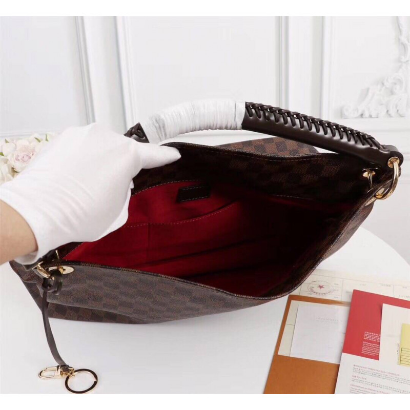 Replica Louis Vuitton Damier Ebene Canvas Artsy Mm N40249 - Image 8
