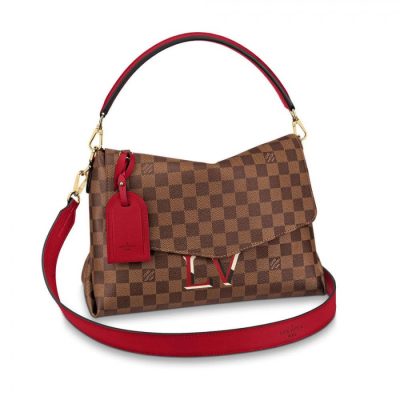 Alternative view of Replica Louis Vuitton Damier Ebene Canvas Beaubourg Mm N40176