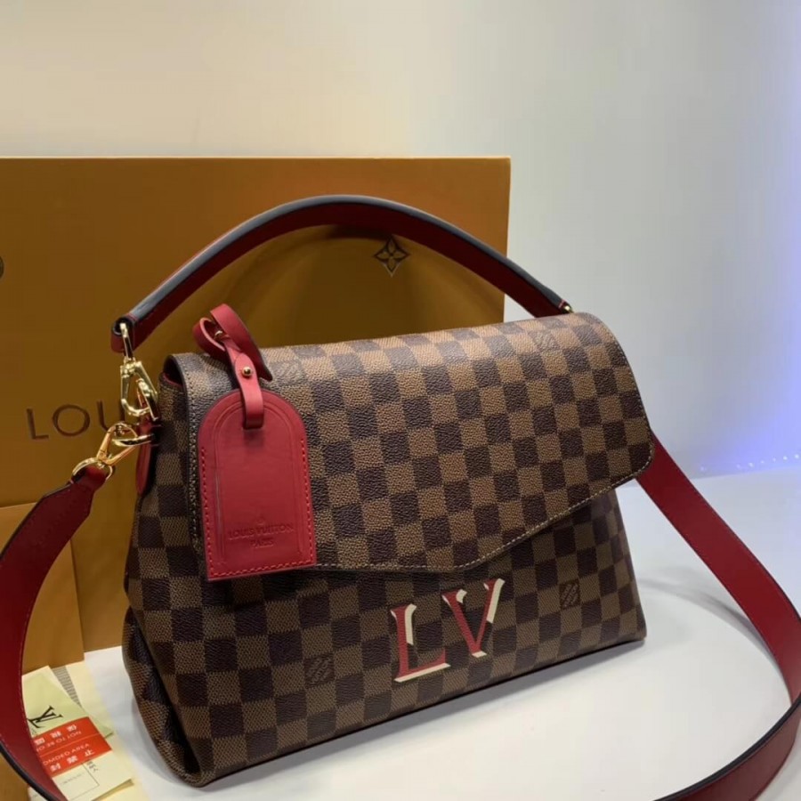 Replica Louis Vuitton Damier Ebene Canvas Beaubourg Mm N40176 - Image 3