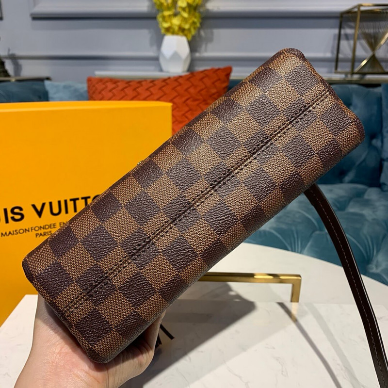 Replica Louis Vuitton Damier Ebene Canvas Croisette N53000 - Image 5