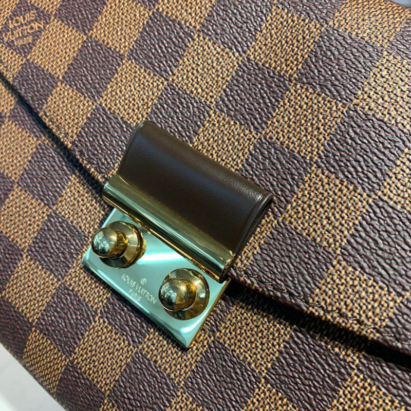 Replica Louis Vuitton Damier Ebene Canvas Croisette N53000 - Image 6