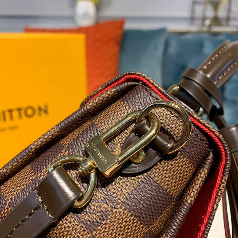 Replica Louis Vuitton Damier Ebene Canvas Croisette N53000 - Image 8