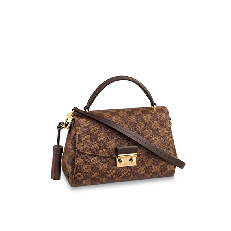 Replica Louis Vuitton Damier Ebene Canvas Croisette N53000