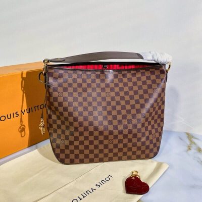 Alternative view of Replica Louis Vuitton Damier Ebene Canvas Delightful Mm N41460