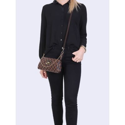 Alternative view of Replica Louis Vuitton Damier Ebene Canvas Eva Clutch N55213
