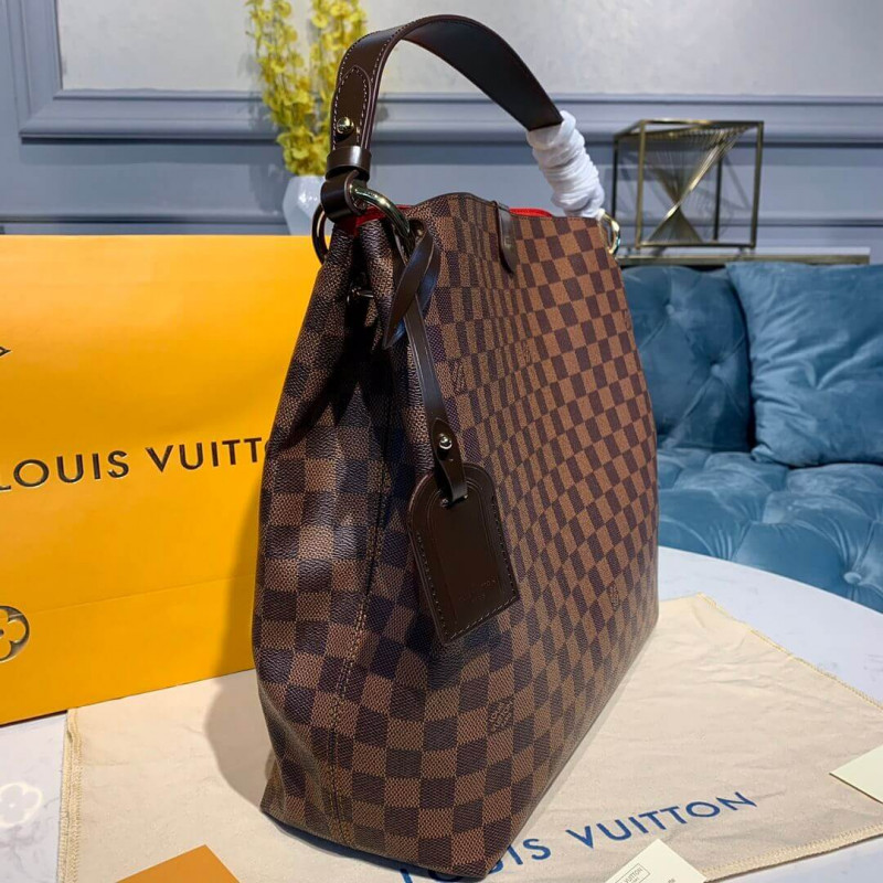 Replica Louis Vuitton Damier Ebene Canvas Graceful Mm N44045 - Image 5