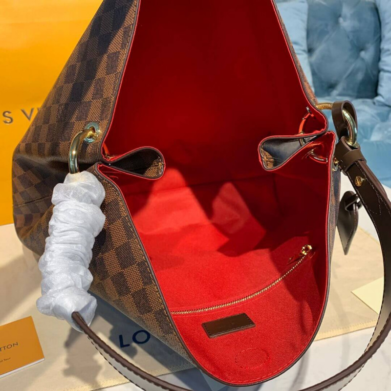 Replica Louis Vuitton Damier Ebene Canvas Graceful Mm N44045 - Image 10