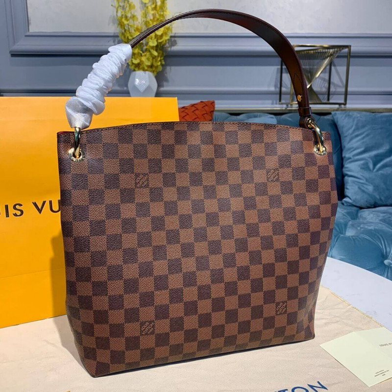 Replica Louis Vuitton Damier Ebene Canvas Graceful Pm N44044 - Image 4