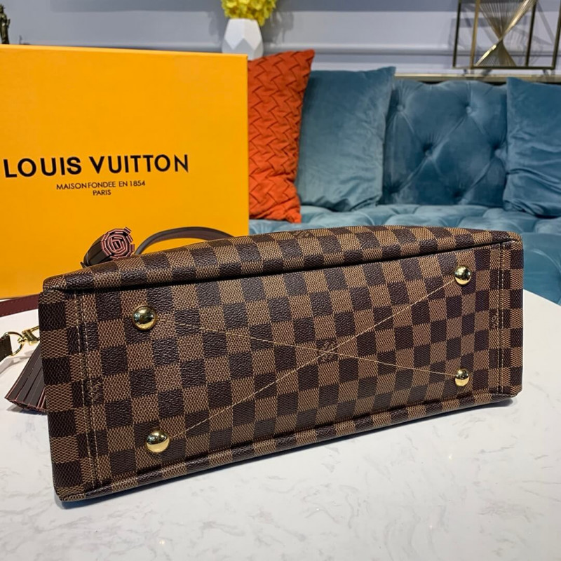 Replica Louis Vuitton Damier Ebene Canvas Lymington N40023 - Image 5