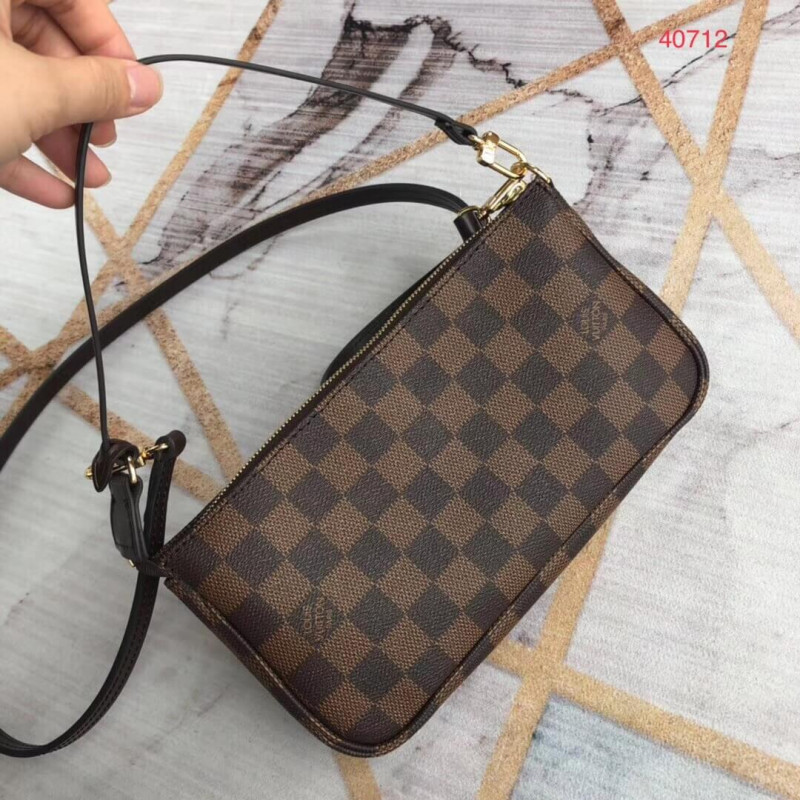 Replica Louis Vuitton Damier Ebene Canvas Pochette Accessoires N41206/N51985 - Image 2