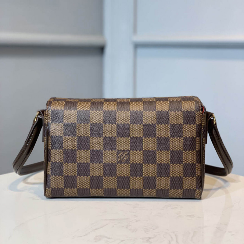 Replica Louis Vuitton Damier Ebene Canvas Recital Shoulder Bag N41966 - Image 3