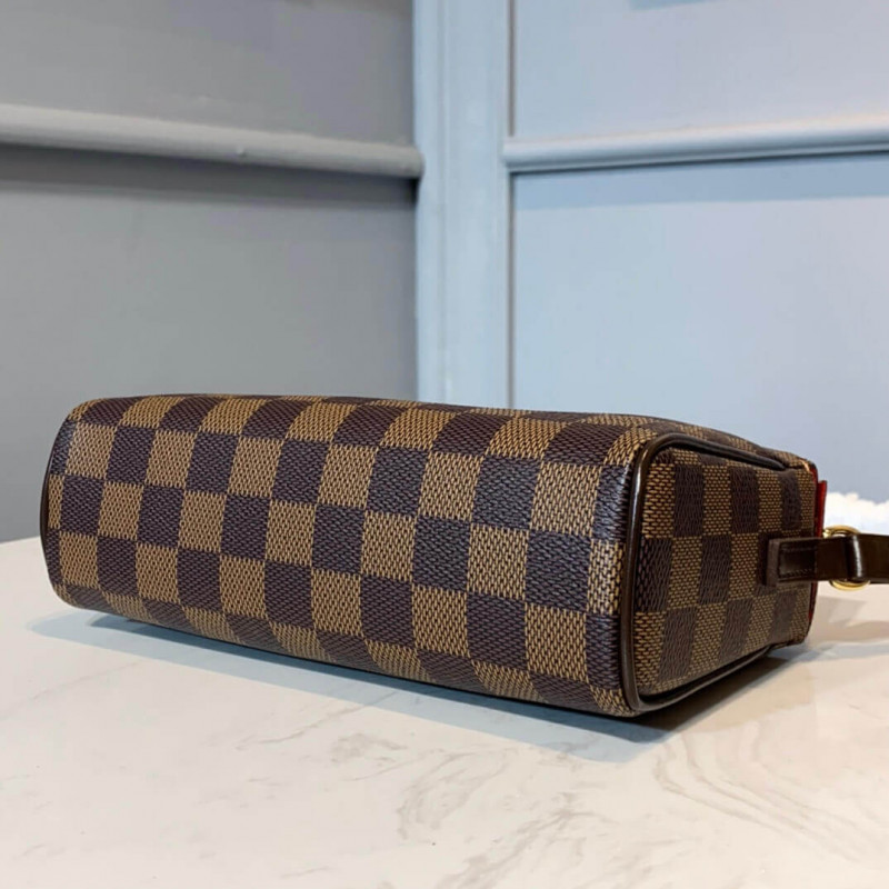 Replica Louis Vuitton Damier Ebene Canvas Recital Shoulder Bag N41966 - Image 8