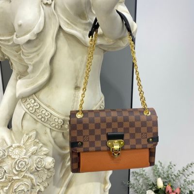 Alternative view of Replica Louis Vuitton Damier Ebene Canvas Vavin Pm N40110 Caramel