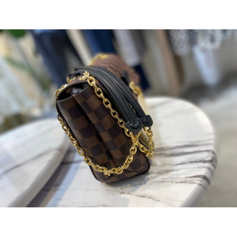 Replica Louis Vuitton Damier Ebene Canvas Vavin Pm N40113 - Image 6