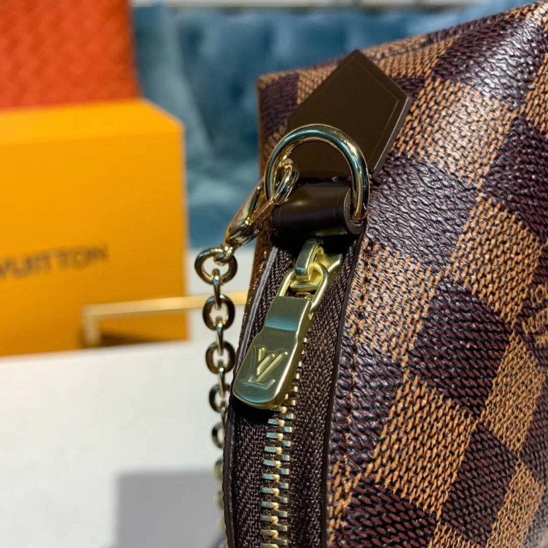 Replica Louis Vuitton Damier Ebene Cosmetic Pouch Gm M47353 - Image 7