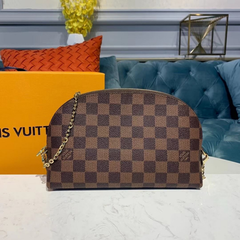 Replica Louis Vuitton Damier Ebene Cosmetic Pouch Gm M47353