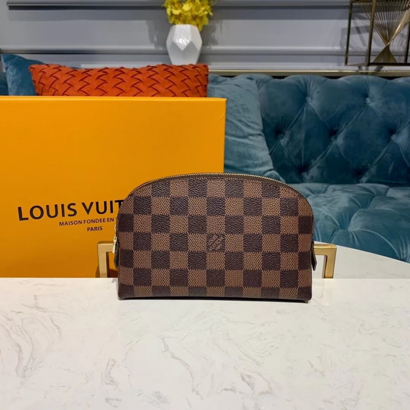 Replica Louis Vuitton Damier Ebene Cosmetic Pouch N47516 - Image 2
