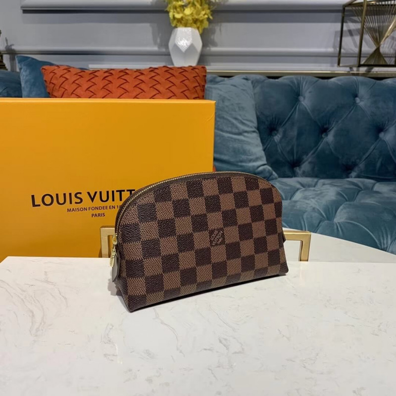 Replica Louis Vuitton Damier Ebene Cosmetic Pouch N47516 - Image 3