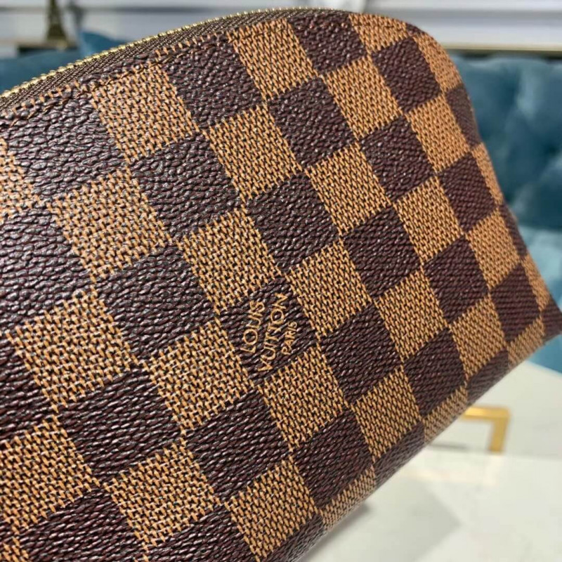 Replica Louis Vuitton Damier Ebene Cosmetic Pouch N47516 - Image 6