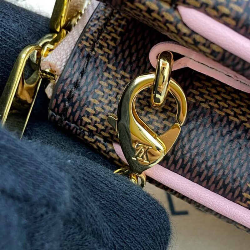 Replica Louis Vuitton Damier Ebene Double Zip Pochette N60254 - Image 12