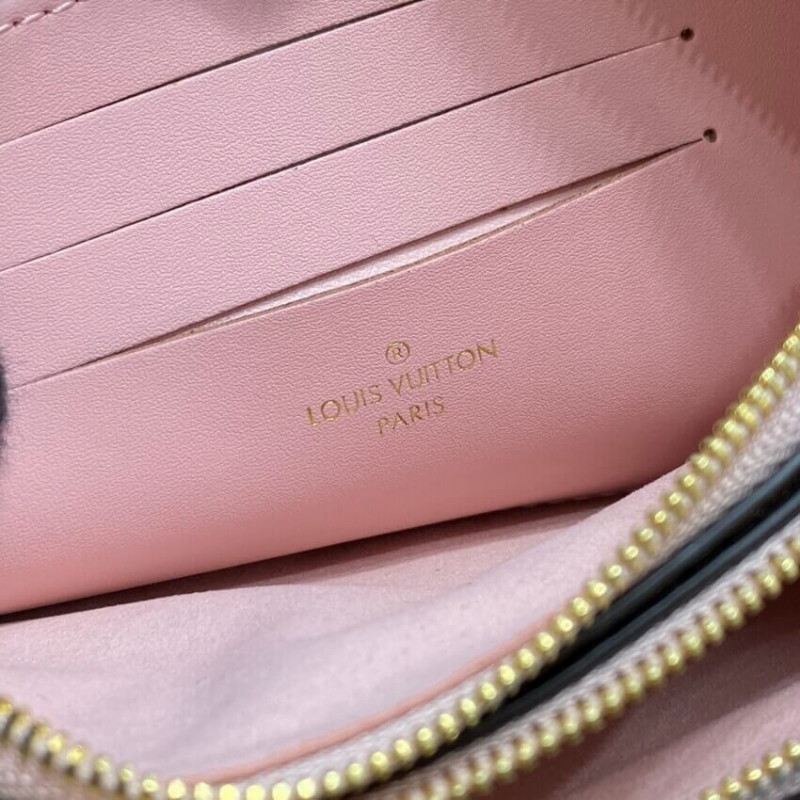 Replica Louis Vuitton Damier Ebene Double Zip Pochette N60254 - Image 13