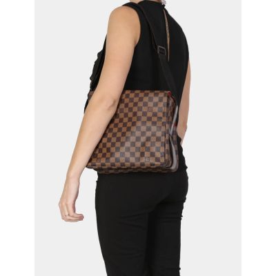 Alternative view of Replica Louis Vuitton Damier Ebene Naviglio Messenger Bag N45255