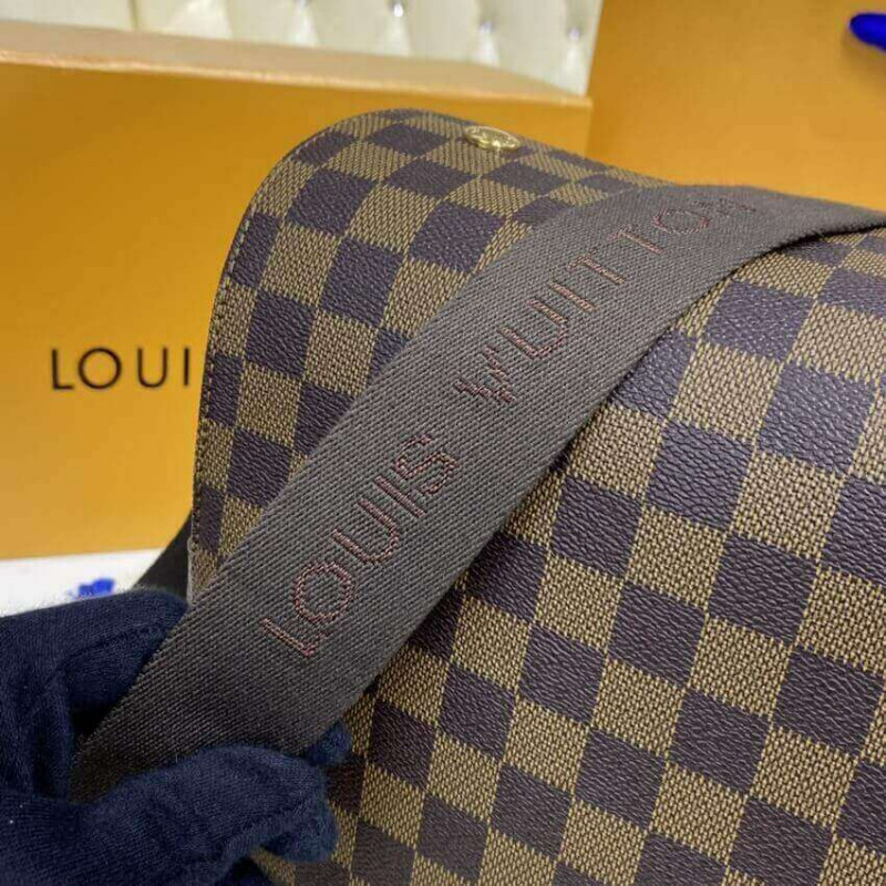 Replica Louis Vuitton Damier Ebene Naviglio Messenger Bag N45255 - Image 12