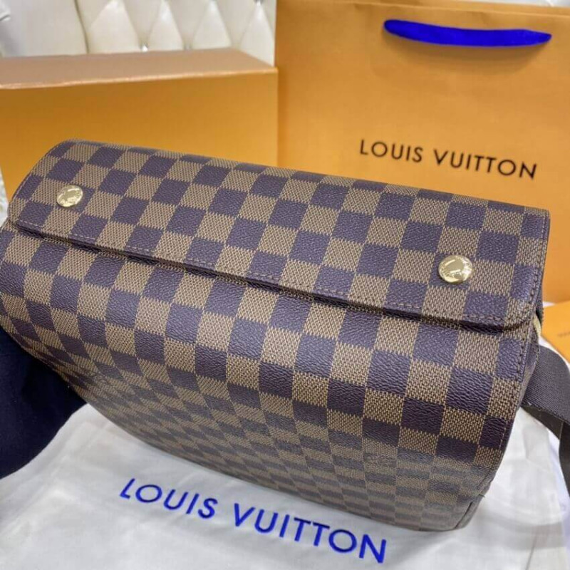 Replica Louis Vuitton Damier Ebene Naviglio Messenger Bag N45255 - Image 15