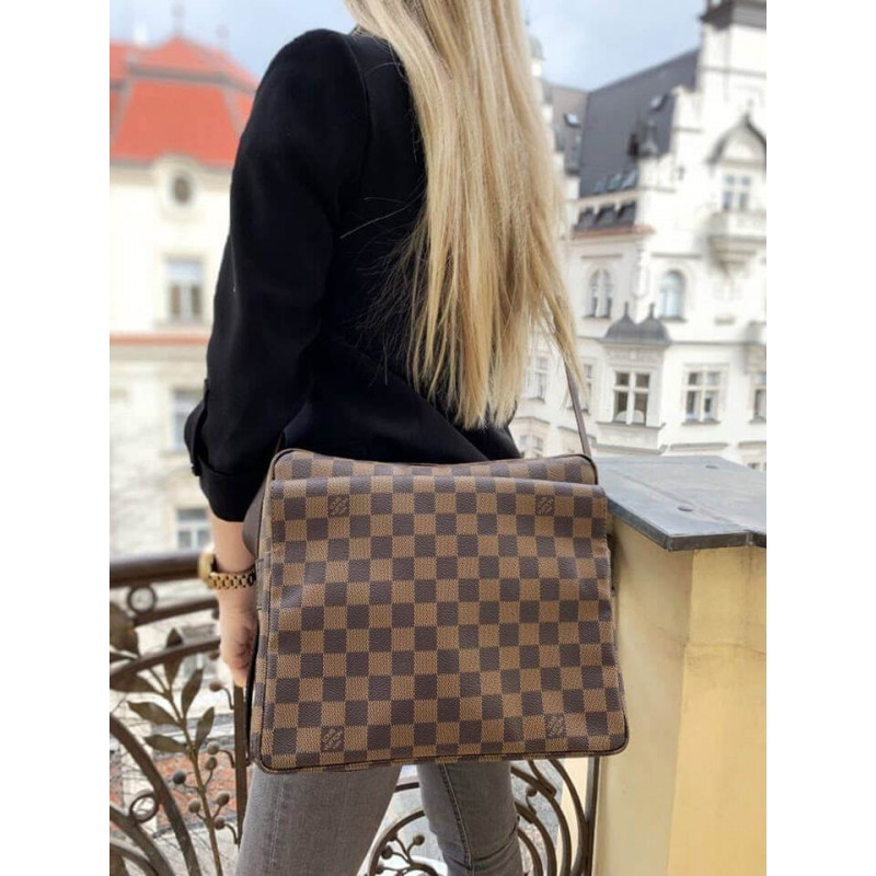 Replica Louis Vuitton Damier Ebene Naviglio Messenger Bag N45255 - Image 4