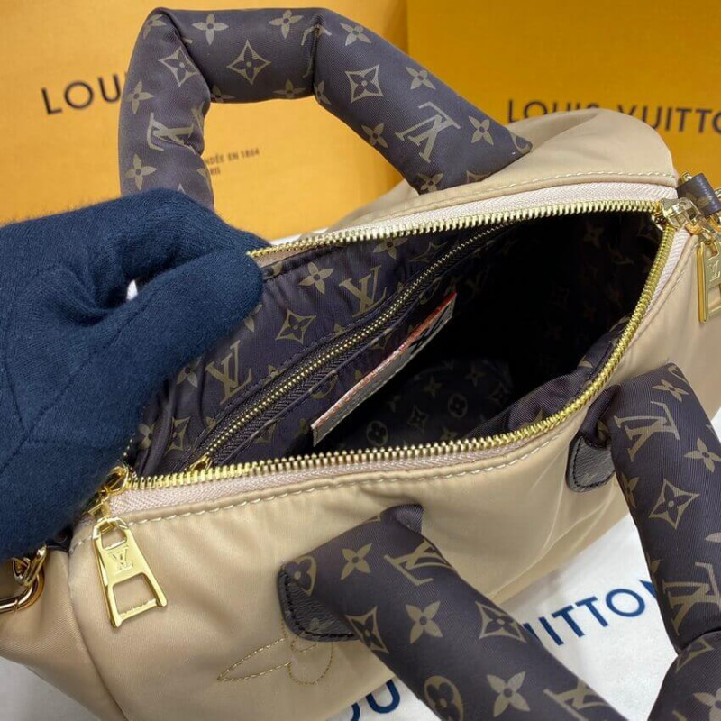 Replica Louis Vuitton Econyl Speedy Bandouliere 25 M59008 Beige - Image 11