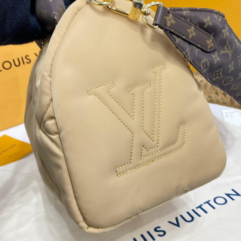 Replica Louis Vuitton Econyl Speedy Bandouliere 25 M59008 Beige - Image 5