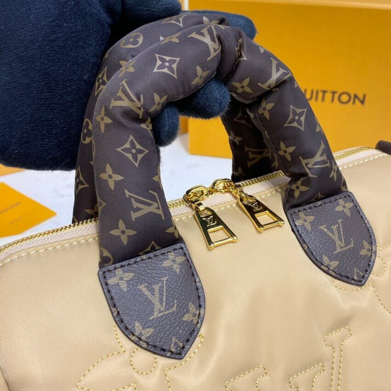 Replica Louis Vuitton Econyl Speedy Bandouliere 25 M59008 Beige - Image 7