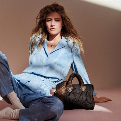 Alternative view of Replica Louis Vuitton Econyl Speedy Bandouliere 25 M59008 Black