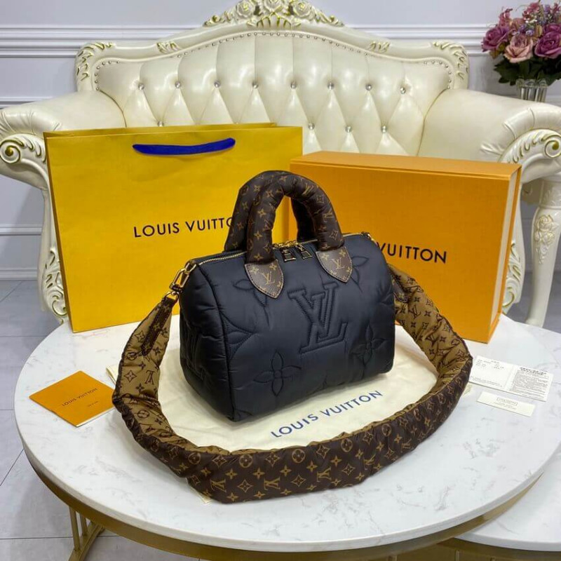 Replica Louis Vuitton Econyl Speedy Bandouliere 25 M59008 Black - Image 6