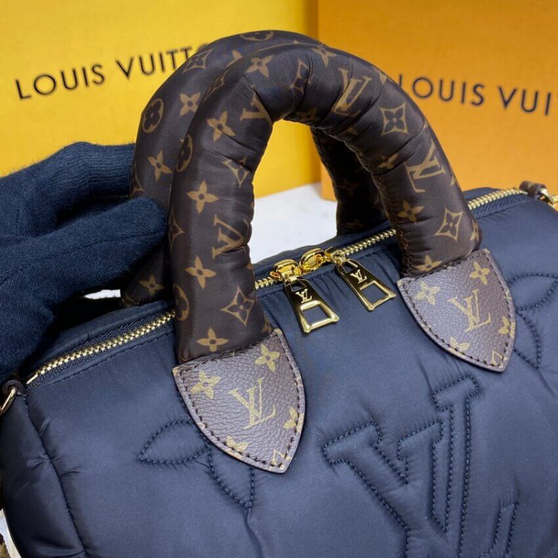 Replica Louis Vuitton Econyl Speedy Bandouliere 25 M59008 Black - Image 10