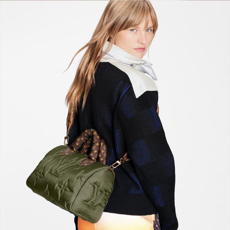 Replica Louis Vuitton Econyl Speedy Bandouliere 25 M59009 Khaki - Image 2