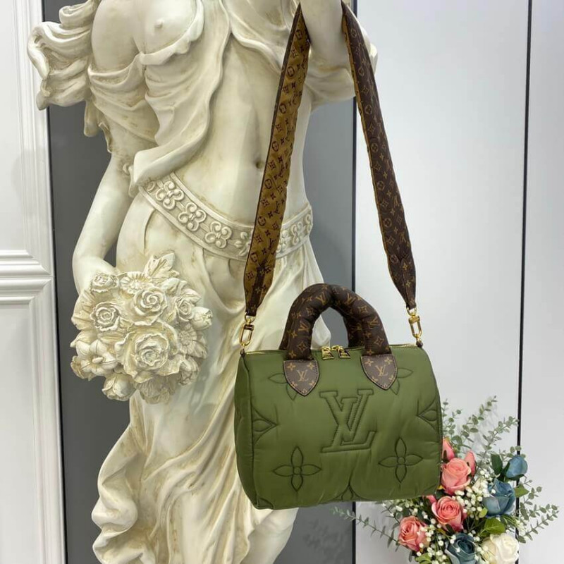 Replica Louis Vuitton Econyl Speedy Bandouliere 25 M59009 Khaki - Image 4