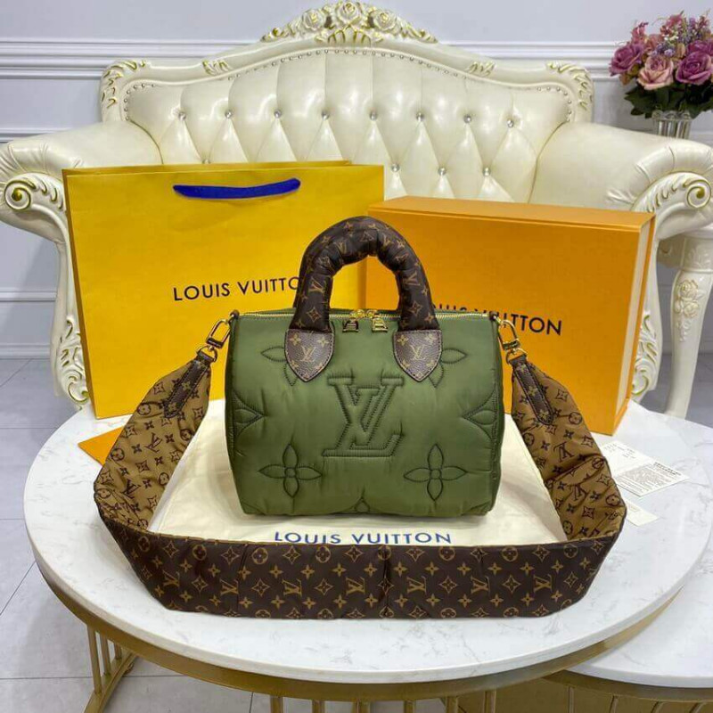 Replica Louis Vuitton Econyl Speedy Bandouliere 25 M59009 Khaki - Image 5