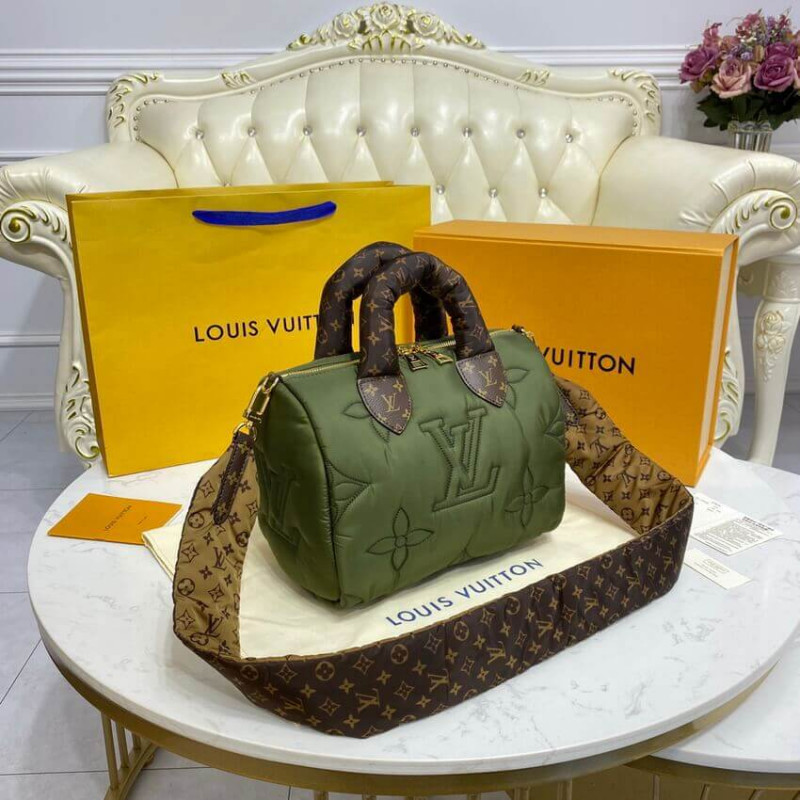 Replica Louis Vuitton Econyl Speedy Bandouliere 25 M59009 Khaki - Image 6